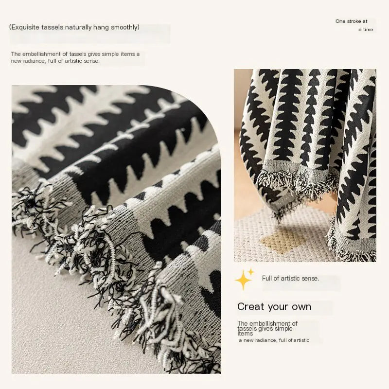 Luxury Chenille Sofa Cover, Reversible & Cat-Proof