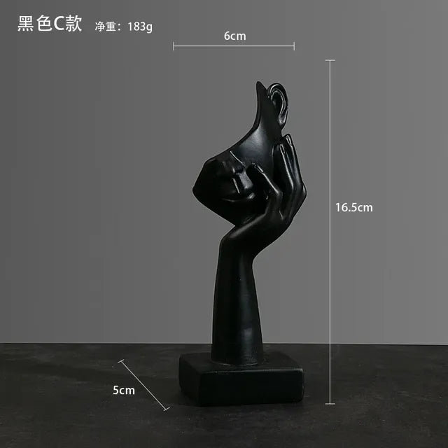 Abstract Character Statue - Nordic Luxury Desktop Decor