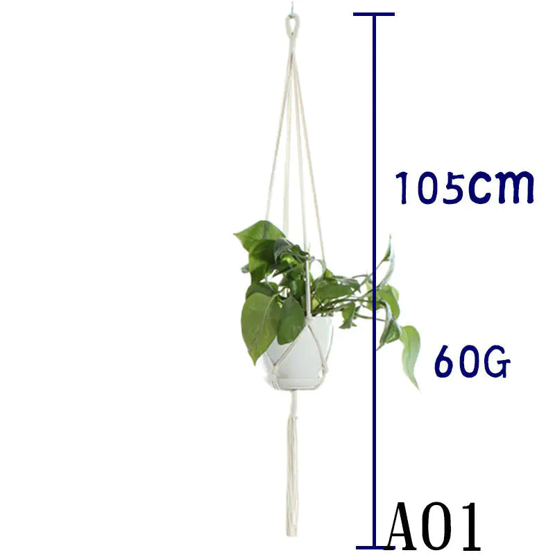 Hanging Macrame Plant Holder