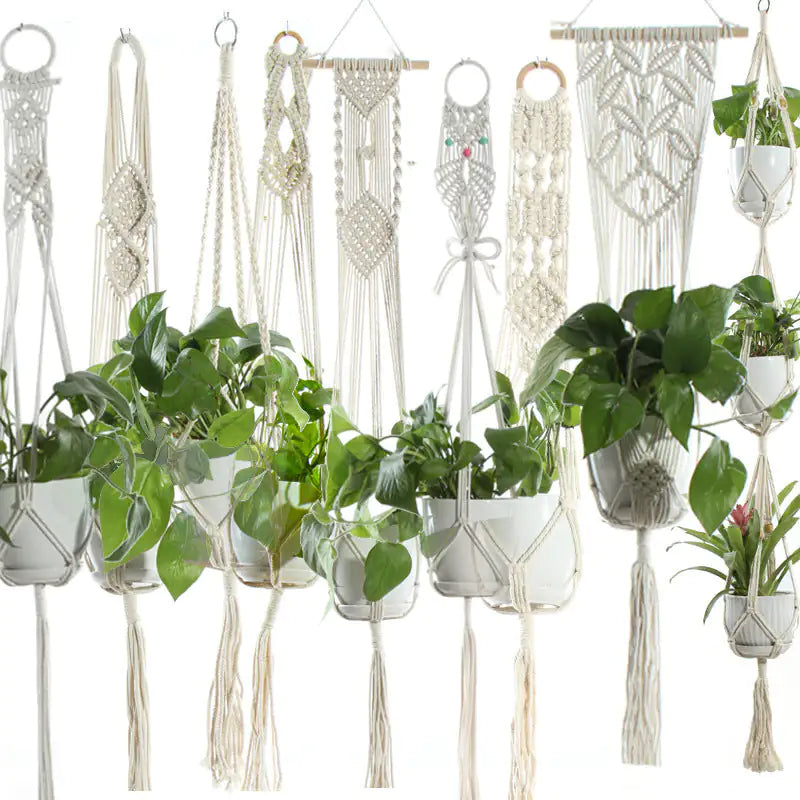 Hanging Macrame Plant Holder