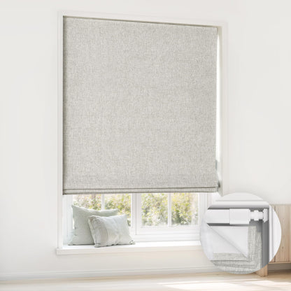 SelaHOME Renter Friendly Cordless Roman Shades