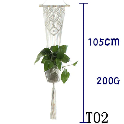 Hanging Macrame Plant Holder